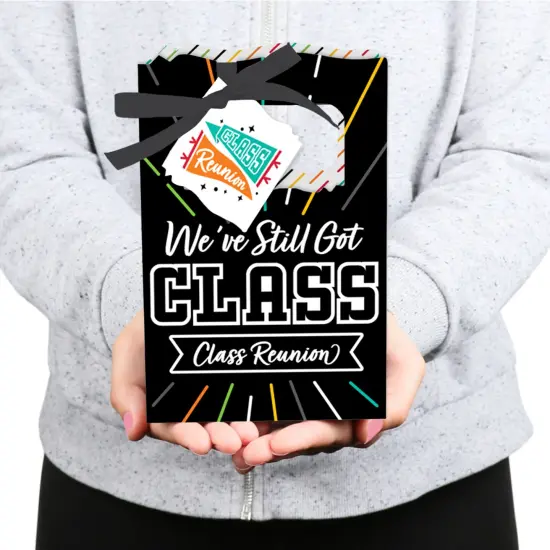 Big Dot of Happiness Still Got Class - High School Reunion Party Favor Boxes - Set of 12 {6}