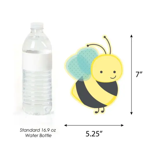 Big Dot of Happiness Honey Bee - Decorations DIY Baby Shower or Birthday Party Essentials - Set of 20 {6}