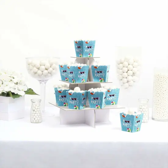 Big Dot of Happiness Make a Splash - Pool Party - Party Mini Favor Boxes - Summer Swimming Party or Birthday Party Treat Candy Boxes - Set of 12 {3}