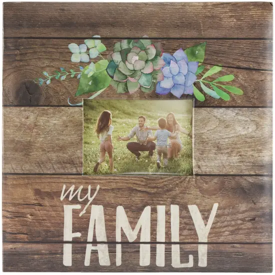 MBI Expressions Post Bound Album W/Window 12"x12"-My Family {1}