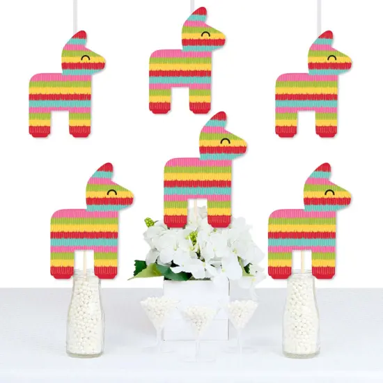 Big Dot of Happiness Let's Fiesta - Pinata Decorations DIY Fiesta Party Essentials - Set of 20 {1}
