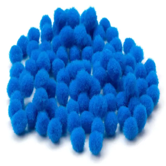 CousinDIY Pom-Poms 10mm 100/Pkg Red {4}