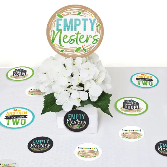 Big Dot of Happiness Empty Nesters - Empty Nest Party Giant Circle Confetti - Party Decorations - Large Confetti 27 Count {7}