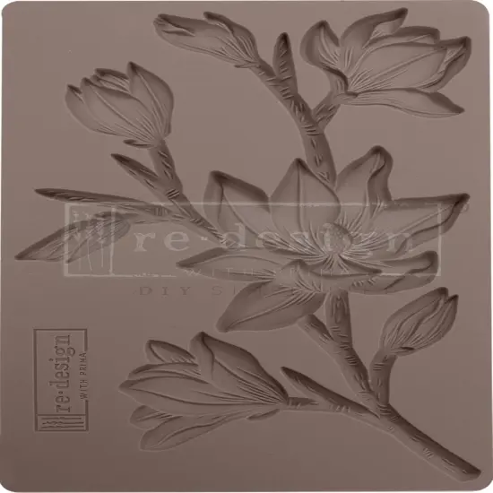 Prima Marketing Re-Design Mould 5"X8"X8mm-Forest Flora {2}