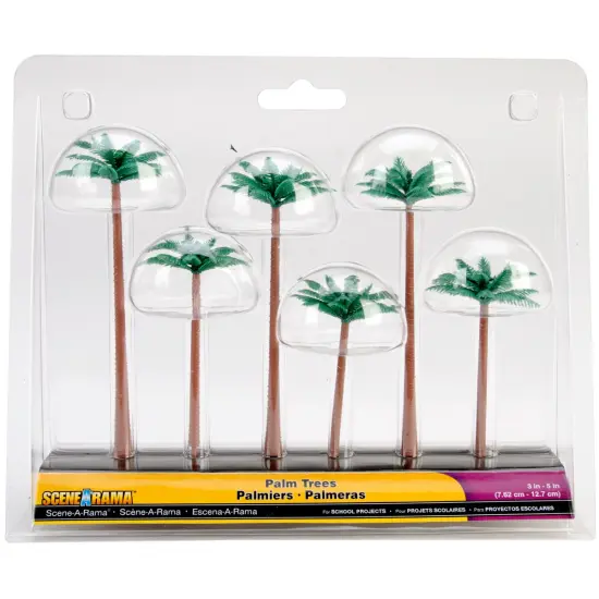 SceneARama Palm Trees 6/Pkg-3" To 5" {1}