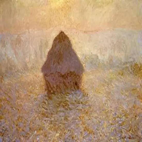 Haystacks, Sun on the Mist Poster Print by Claude Monet - Item # VARPDX265227 {2}