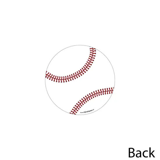 Big Dot of Happiness Batter Up - Baseball - Decorations DIY Baby Shower or Birthday Party Essentials - Set of 20 {4}