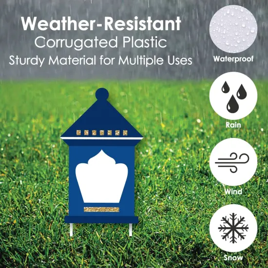 Big Dot of Happiness Ramadan - Lantern Lawn Decorations - Outdoor Eid Mubarak Yard Decorations - 10 Piece {6}