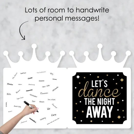 Big Dot of Happiness Promposal - Prom Proposal Giant Greeting Card - Big Shaped Jumborific Card - 16.5 x 22 inches {4}