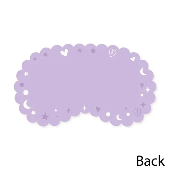 Big Dot of Happiness Pajama Slumber Party - Shaped Thank You Cards - Girls Sleepover Birthday Party Thank You Note Cards with Envelopes - Set of 12 {6}