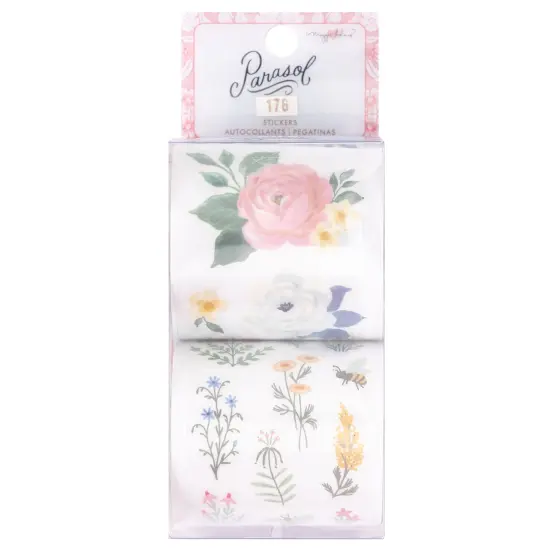 Maggie Holmes Parasol Clear Sticker Rolls-176/Pkg {1}