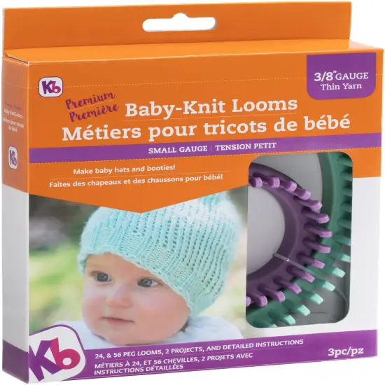 Authentic Knitting Board Baby Knit Looms 2/Pkg-Sizes 56 & 24 Peg {2}