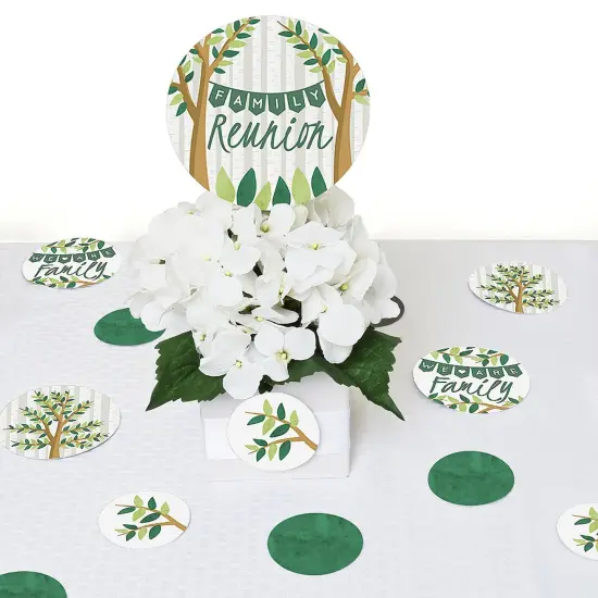 Big Dot of Happiness Family Tree Reunion - Family Gathering Party Giant Circle Confetti - Party Decorations - Large Confetti 27 Count {7}