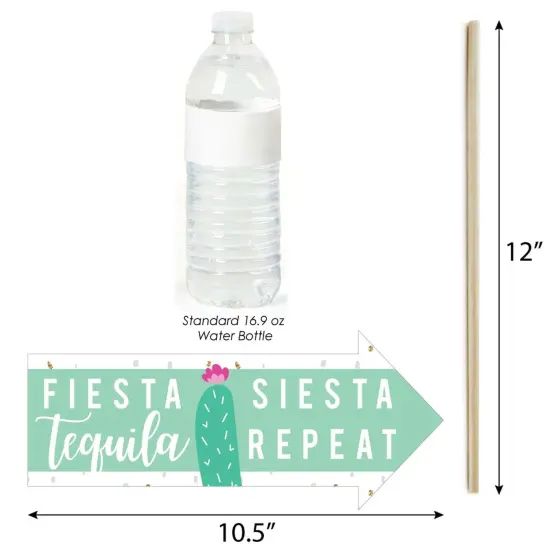 Big Dot of Happiness Funny Final Fiesta - Last Fiesta Bachelorette Party Photo Booth Props Kit - 10 Piece {4}