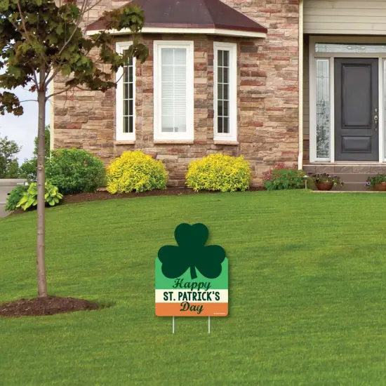 Big Dot of Happiness St. Patrick's Day - Outdoor Lawn Sign - Saint Paddy's Day Party Yard Sign - 1 Piece {4}