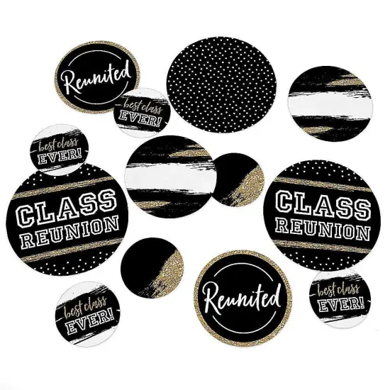 Big Dot of Happiness Reunited - School Class Reunion Party Giant Circle Confetti - Party Decorations - Large Confetti 27 Count {1}