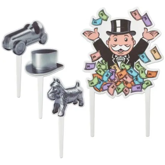 Hasbro Monopoly Let's Play! Cake Kit 4 Piece {2}