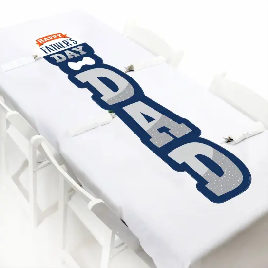 Big Dot of Happiness Happy Father's Day - We Love Dad Party Vertical Decoration - Shaped Banner {7}