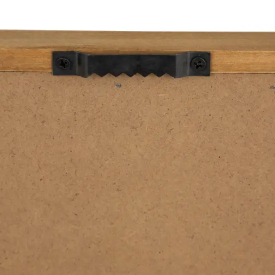 Northlight America the Beautiful Patriotic Framed Wall Sign - 15.75" Blue {7}