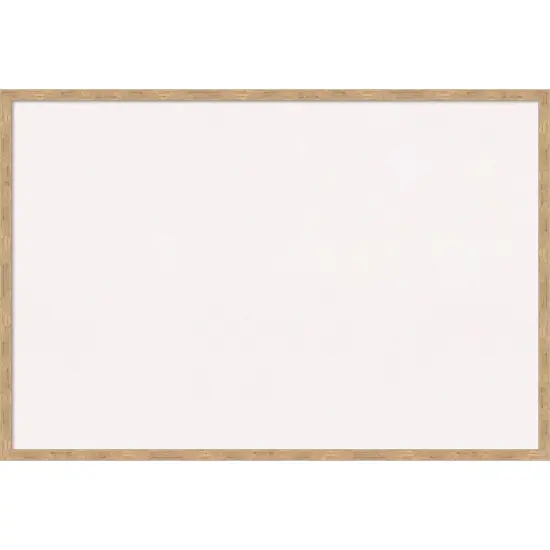 Imprint Wood Framed Corkboard, White Cork Silver {7}