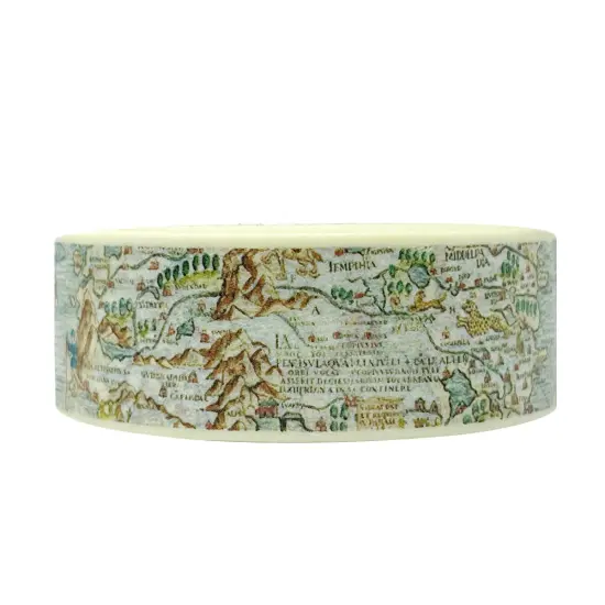 Wrapables Washi Masking Tape Voyager Map {1}