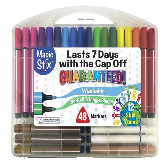 Kwik Stix Magic Stix Markers 48/Pkg-Assorted Colors {1}