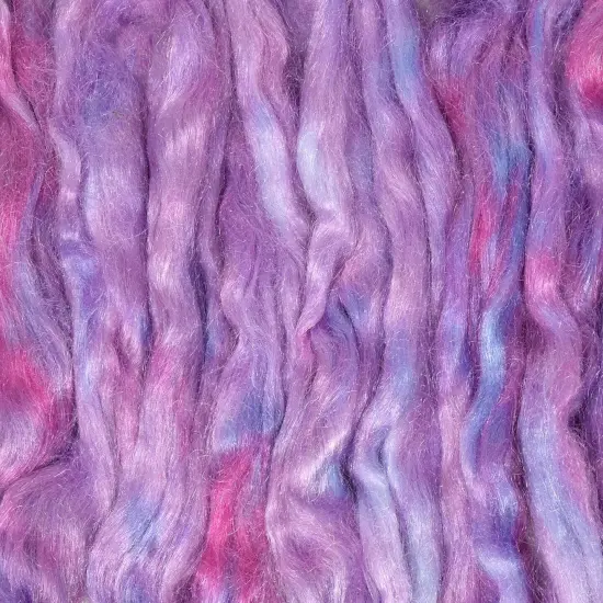 FIRESTAR Nylon Fiber for Spinning, Blending, Dyeing, Felting and Doll Making. Trilobal Nylon Combed Top {2}