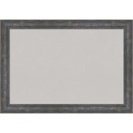 Angled Wood Framed Corkboard, Grey Cork Metallic Rainbow {7}