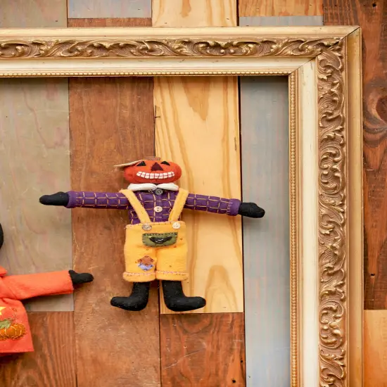 Penny Lane Halloween Pumpkin Tree Ornament Figure {3}