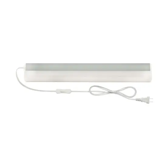 Nuvo 18-in 10w LED Under Cabinet Light Bar White Finish - 3000k Warm White {1}