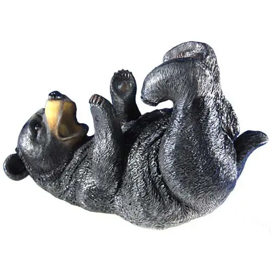 Playful Bear Cub Wine Bottle Holder Kitchen Decor {1}