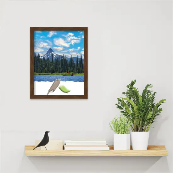 Carlisle Narrow Wood Picture Frame, Photo Frame, Art Frame Carlisle Brown {7}