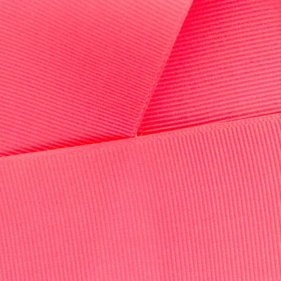 3/8" Grosgrain Ribbon Solid 159 Passion Fruit 100 Yard {1}