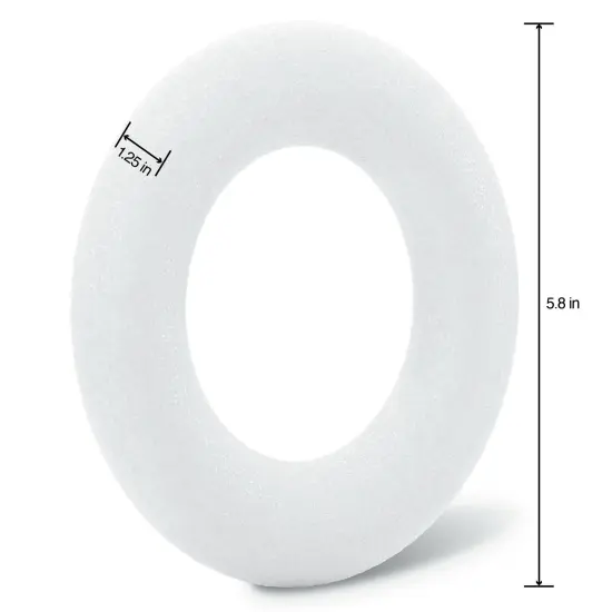 FloraCraft CraftFoM Wreath-1.25"x5.8" {3}