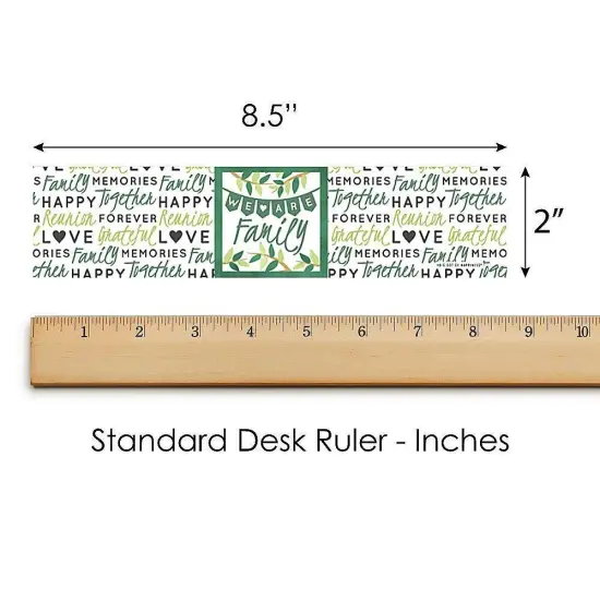 Big Dot of Happiness Family Tree Reunion - Family Gathering Party Water Bottle Sticker Labels - Set of 20 {6}