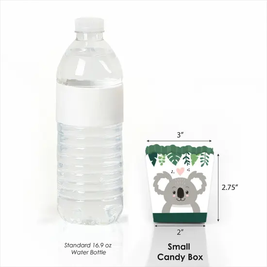 Big Dot of Happiness Koala Cutie - Party Mini Favor Boxes - Bear Birthday Party and Baby Shower Treat Candy Boxes - Set of 12 {4}