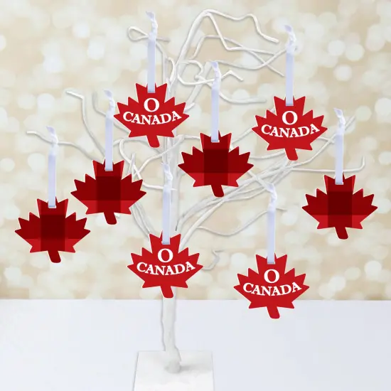 Big Dot of Happiness Canada Day - Canadian Party Decorations - Tree Ornaments - Set of 12 {3}