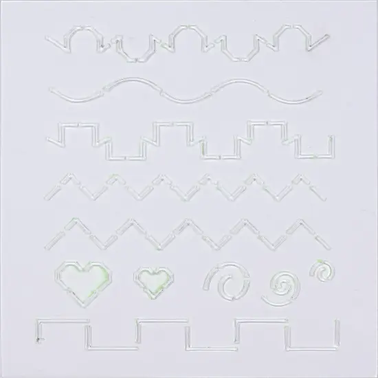 Creative Impressions Embroidery Shape Template Set-5/Pkg {6}