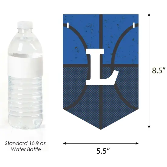 Big Dot of Happiness Blue Basketball - Let The Madness Begin - College Basketball Party Bunting Banner - Party Decorations - Let The Madness Begin {4}
