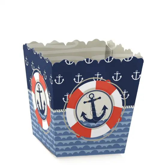 Big Dot of Happiness Ahoy - Nautical - Party Mini Favor Boxes - Baby, Bridal Shower or Birthday Party Treat Candy Boxes - Set of 12 {1}