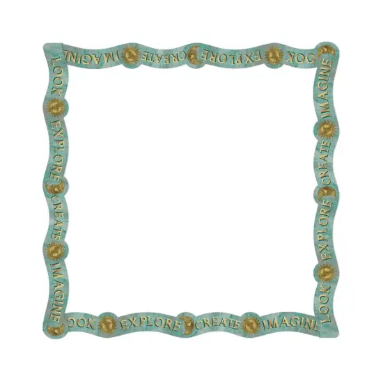 Curiosity Garden Dream Explore Create Imagine Extra Wide Deco Trim&reg;, 37 Feet Per Pack, 6 Packs {3}