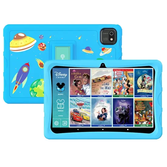 K103B 10-Inch Kids 64GB HD Tablet, Blue {1}