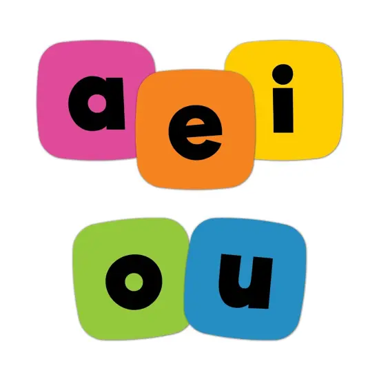 Edu-Clings Silicone Set: Vowels {1}