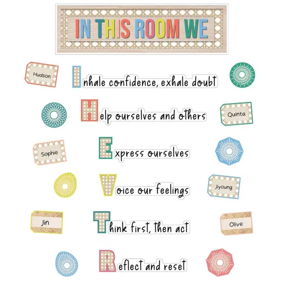 True to You In This Room We Thrive Bulletin Board Set {1}