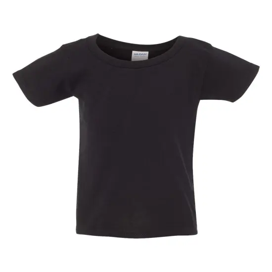 Gildan&reg; Heavy Cotton Toddler Crewneck Short Sleeve T-Shirt Black {1}