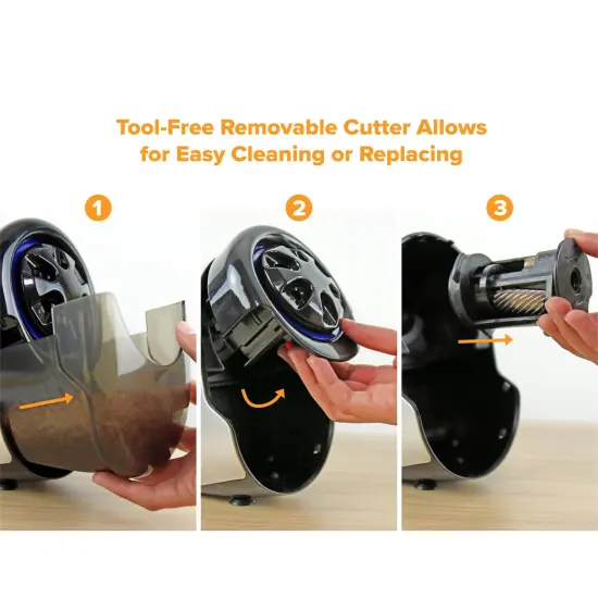 Bostitch Antimicrobial QuietSharp Glow Classroom Electric Pencil Sharpener {6}