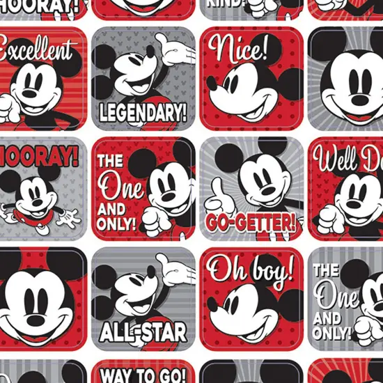 Mickey Mouse&reg; Throwback Theme Stickers, 120 Per Pack, 12 Packs {3}