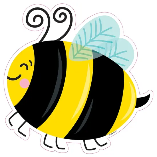 Busy Bees 6" Designer Cut-Outs, 36 Per Pack, 3 Packs {5}