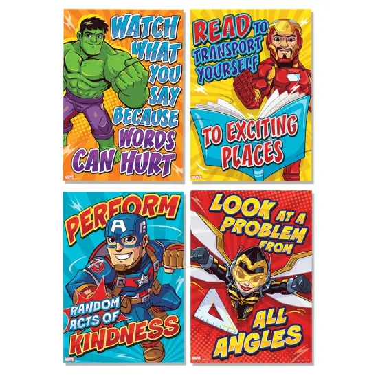 Marvel™ Motivational Poster Set Bulletin Board Set, 10 Posters {2}