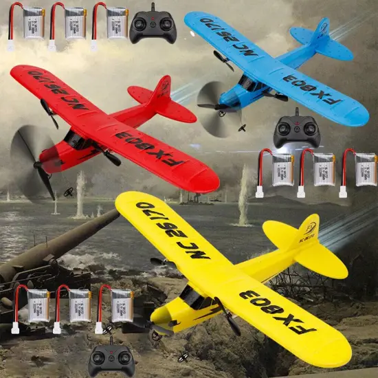 Kitcheniva 2.4GHz 2Channel RC Airplane Built in 6 Axis Gyro Remote Control Red {2}